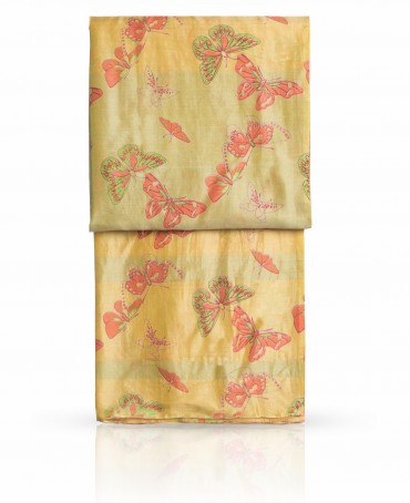 Палантин Женский SN-BUTTERFLY/YELLOW.OR